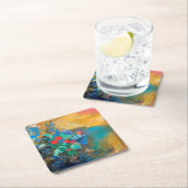 Ophelia onder de Flowers, Redon Kartonnen Onderzetters (Insitu)