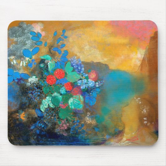 Ophelia onder de Flowers, Redon Muismat (Voorkant)