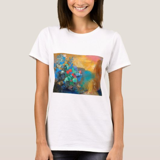 Ophelia onder de Flowers, Redon T-shirt (Voorkant)