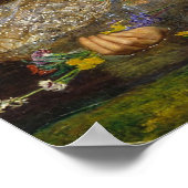 Ophelia Painting door John Everett Millais Poster (Hoek)