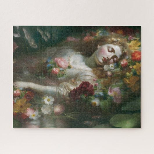 Ophelia Painting, Shakespeare, Klassieke literatuu Legpuzzel (Horizontaal)