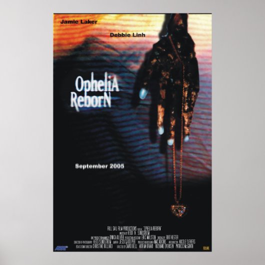 Ophelia Reborn Poster (Voorkant)