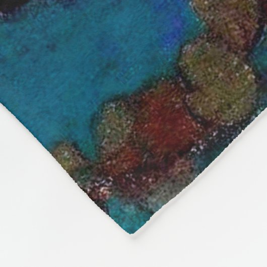 Ophelia, Redon Fleece Deken (Hoek)