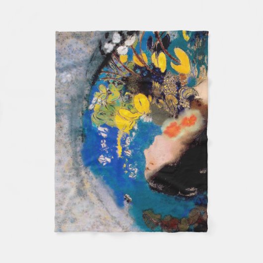 Ophelia, Redon Fleece Deken (Voorkant)
