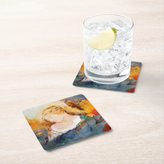 Ophelia, Redon Kartonnen Onderzetters (Insitu)