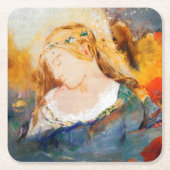 Ophelia, Redon Kartonnen Onderzetters (Voorkant)