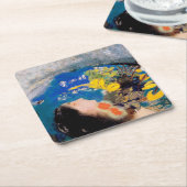 Ophelia, Redon Kartonnen Onderzetters (Schuin)