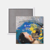 Ophelia, Redon Magneet (Voorkant / Achterkant)