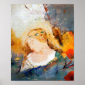 Ophelia, Redon Poster (Voorkant)