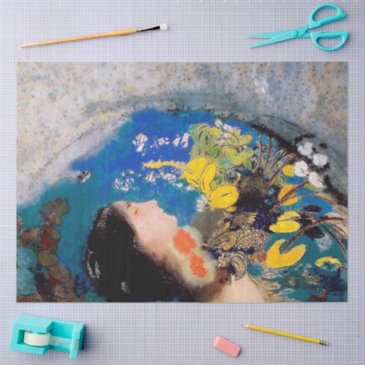 Ophelia, Redon Tissuepapier (Craft)