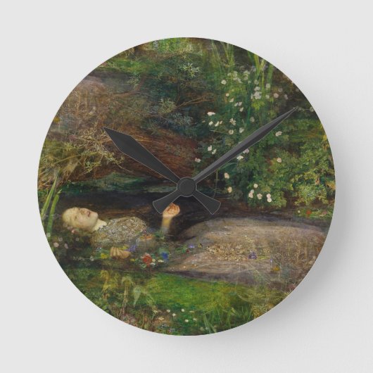 ophelia ronde klok (Voorkant)