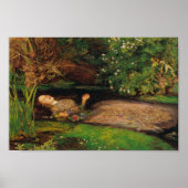 Ophelia - Sir John Everett Millais Poster (Voorkant)