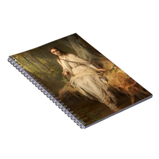 Ophelia Thomas Francis Dicksee Art Notitieboek (Rechterzijde)