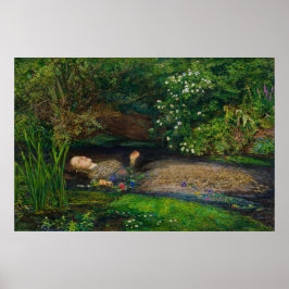 Ophelia van John Everett Millais Poster