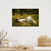 Ophelia van John William Waterhouse Poster (Keuken)