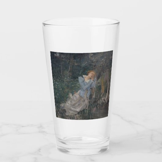 Ophelia (Woningvrouw) (door Jules Bastien-Lepage) Glas (Voorkant)