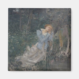 Ophelia (Woningvrouw) (door Jules Bastien-Lepage) Magneet