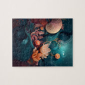 Ophelia's droom etherische kunst print legpuzzel (Horizontaal)