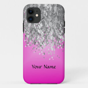 Ophete roze en smeltproppen iPhone 11 hoesje