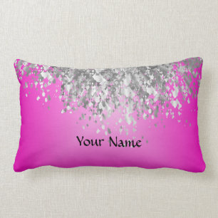 Ophete roze en smeltproppen kussen