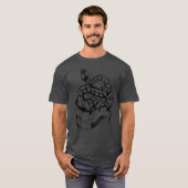 Ophiology South American Rattle Snake T-shirt (Voorkant volledig)