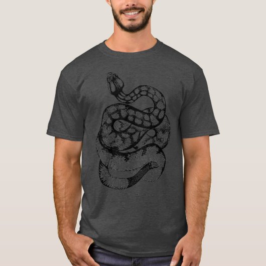 Ophiology South American Rattle Snake T-shirt (Voorkant)
