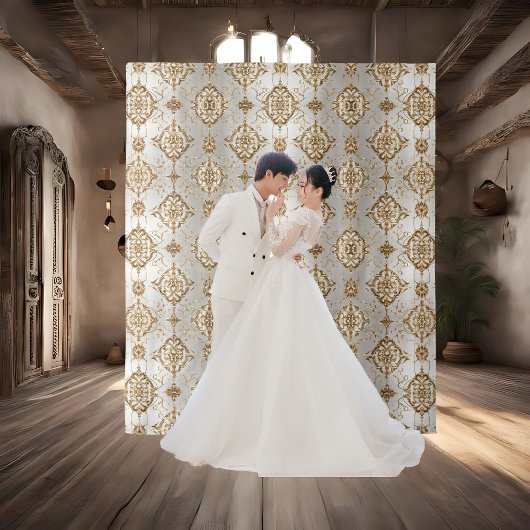 ophisticated Pattern Backdrop Wandkleed