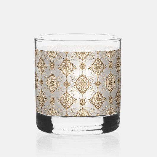 ophisticated pattern whisky glas (Voorkant)