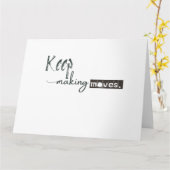 ophisticeerde minimalist kaart (Gele Bloem)