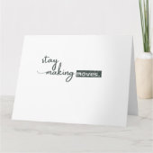 ophisticeerde minimalist kaart (Voorkant)