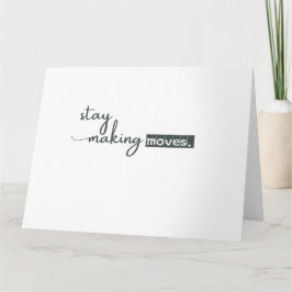 ophisticeerde minimalist kaart