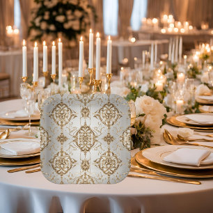 ophisticeerde papieren Borden Papieren Bordje