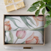 ophisticeerde tulp met Waterverf Tissuepapier (Geschenk)