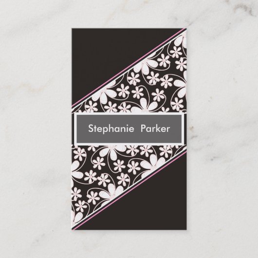ophisticeerde vrouwelijke Visitekaartjes (Voorkant)