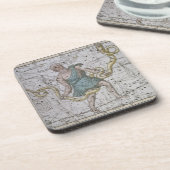 Ophiuchus of Serpentarius uit 'A Celestial Atlas' Drankjes Onderzetter (Linkerzijde)