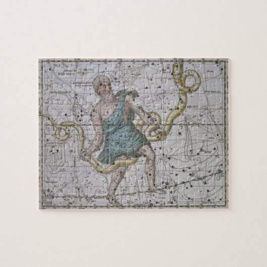 Ophiuchus of Serpentarius uit 'A Celestial Atlas' Legpuzzel (Horizontaal)