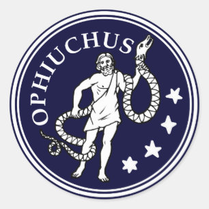 Ophiuchus Ronde Sticker