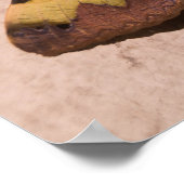 Ophiusa tirhaca, de groene draak poster (Hoek)