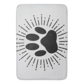 Ophoppen en zonnescherm met  stijl badmat (Voorkant Verticaal)