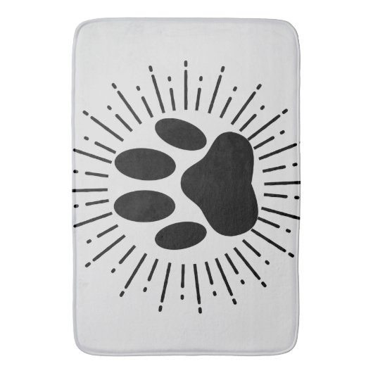 Ophoppen en zonnescherm met  stijl badmat (Voorkant Verticaal)