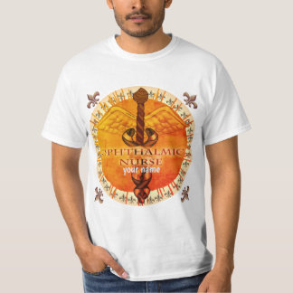 Ophthalmic Nurse Caduceus T-shirt