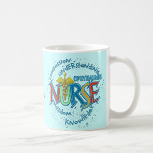 Ophthalmic Nurse Motto aangepaste verpleegkundigen Koffiemok