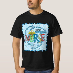 Ophthalmic Nurse Motto custom verpleegkundigen t-s T-shirt