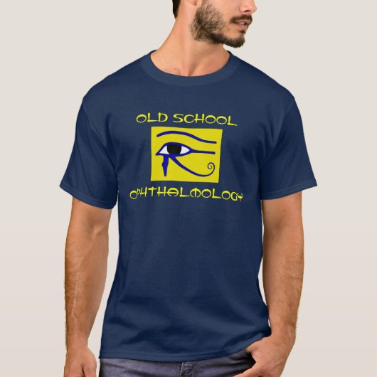 Ophthalmologie oude school t-shirt (Voorkant)