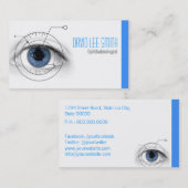 Ophthalmologist Business Card Visitekaartje (Voorkant / Achterkant)