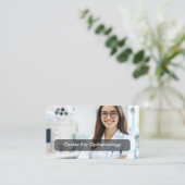 Ophthalmologist Vision Care Appointment Cards Visitekaartje (Staand voorkant)