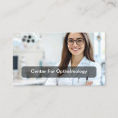 Ophthalmologist Vision Care Appointment Cards Visitekaartje (Voorkant)
