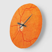 Ophthalmology Optometry Eye Fundus Exam Wall Clock Grote Klok (Hoek)