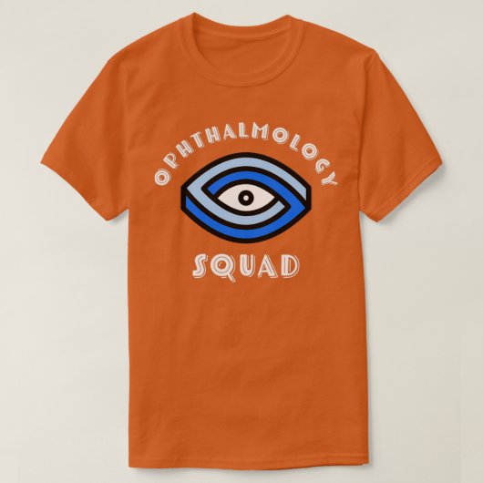 Ophthalmology Squad 50 T-shirt (Design voorkant)