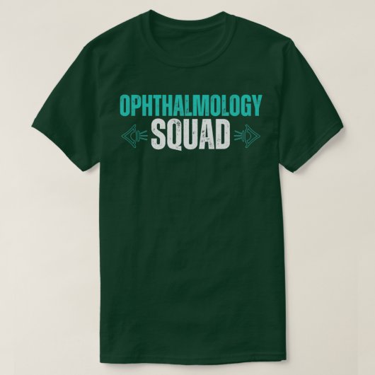 Ophthalmology Squad Funny Ophthalmology 7 T-shirt (Design voorkant)